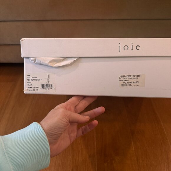 Joie Gallison Slouch OTK Tall Boots Black "Brand New with Box" 39 - Picture 5 of 6